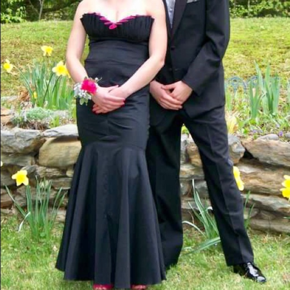 Black mermaid dress